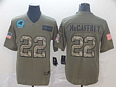 Nike Panthers 22 Christian McCaffrey 2019 Olive Camo Salute To Service Limited Jersey,baseball caps,new era cap wholesale,wholesale hats